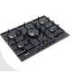 Invita Cooktop a Gás Black 70cm Bivolt