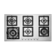 Elettromec Cooktop Gas 6B 90cm Semi Profissional 