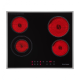 Cooktop Vitroc Eletr 4B 60cm 220v